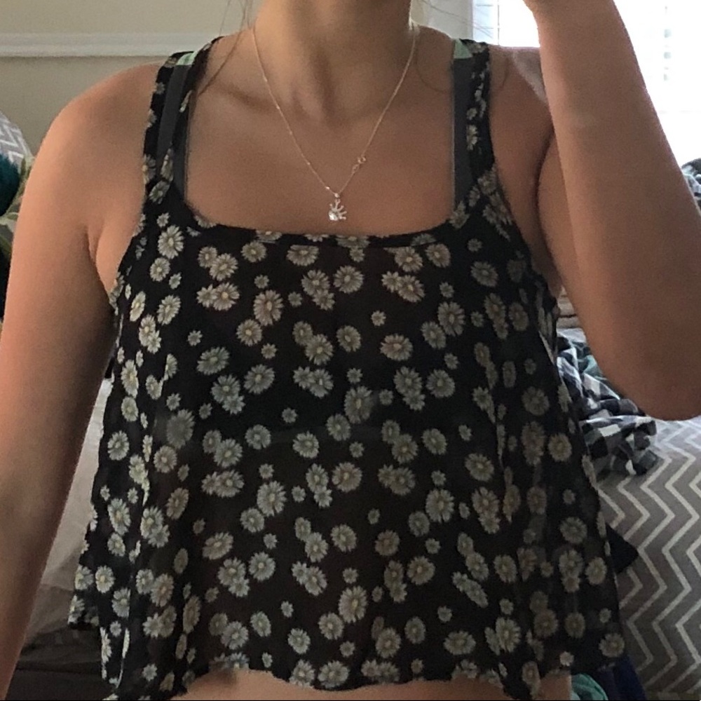daisy tank top